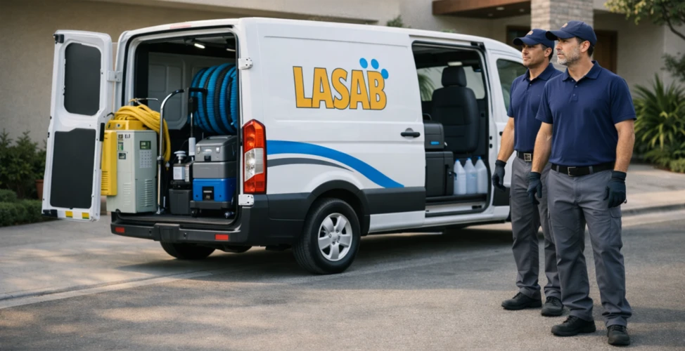 Lavado de salas a domicilio en CDMX con maquinaria industrial LASAB